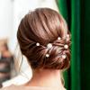 OIIKI 12PCS Pearls Hair Bobby Pins, Pearl Hair Clips, 3 Sizes Pearl Barrettes, Decorative Wedding Bobby Pins, Bridal Hairstyles Accessories for Women, Girls, Daily Use, Parties -Gold view 4