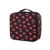 OTVEE Halloween Red Vampire Lips Makeup Bag Travel Cosmetic Bag Large Train Case with Adjustable Dividers view 1