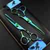6.0 Inch Hair Cutting Scissors Kit, Professional Hair Cutting Scissors Shears Set, Hairdressing Scissors Kit, for Men Women, Barber Hairdressing Shears Kit(Green) view 2
