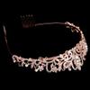 5 Pack Rose Gold Crystal Crowns Tiara for Women, Girls Elegant Princess Rhinestone Crown with Combs, Bridal Wedding Headbands Prom Birthday Party Halloween Hair Accessories Jewelry Gifts for Women view 2
