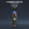 OLOV Electric Body Hair Trimmer for Men - Wet/Dry Body Shaver Groomer with 2 Repalcement Ceramic Blade, USB Recharge Dock & Nosetrimmer Head, Waterproof Male Hygiene Razor view 4