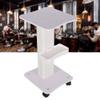 Salon Trolley Cart with Wheels, Salon Beauty Service Trolley Salon Rolling Tray Beauty Spa Trolley Portable Mobile Salon Cart 14.96 X 13.78 X 27.17 Inches view 2