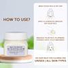 SJH Organic Night Glow Face Cream for Skin Repair, Hydration, Anti Ageing & Dryness Control with Saffron, Babchi, Sandalwood & Shea Butter, 85 gm view 4