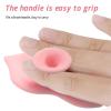 Lip Brush Tool, 5 Pcs Silicone Exfoliating Lip Brushes Nose Lip Cleanser Facial Cleaning Tool for Smoother and Fuller Lip Appearance view 4