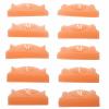 Lash Lift Pad, Eyelash Lift Shield, 5 Sizes Perm Rod DIY Lash Lifting at Home, Softer Perming Curlers Fit Eyes, Reusable Silicone Roller Orange Flat C curl Work with Glue Balm Very Well view 1