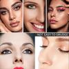 4D Silk Fiber Lash Mascara & Eyeliner Pen, Extension Voluminous Fiber Mascara Waterproof & Smudge-Proof Eyeliner, Long-Lasting No Flaking Natural No Clumping, All Day Exquisitely Full view 4