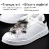 Dioche 1 Pair Barber Shoes Cover, Silicone Salon Hairdressing Haircut Shoe Cover Protector and for Hair Stylist view 3