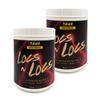 Taha Locs & Locs Gel - 5X Super Extra Hold, Natural & Non-Damaging for Locs, Braids, Twists - Salon Size (Original(Shea Butter), 70 Oz, Pack of 2) view 1