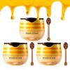 3PCS Honey Lip Balm, Vitamin E Moisturizing Propolis Sleeping Lip Mask, Effective Reduces Lip Lines Prevention Dry and Cracked Lip Scrubs Exfoliator Smoothing Dry Lip Care view 1