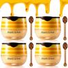 4PCS Honey Lip Balm, Vitamin E Moisturizing Propolis Sleeping Lip Mask, Effective Reduces Lip Lines Prevention Dry and Cracked Lip Scrubs Exfoliator Smoothing Dry Lip Care view 1