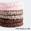SOBONNY Silk Scrunchies Pack of 6 Pure Mulberry Silk Hair Ties with Elastic Band Silk Scrunchie for Hair No Damage view 3