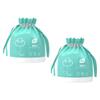 Beaupretty 2rolls Disposable Face Towels Wet Dry Makeup Remover Wipes Cotton Cleansing Tissue for Face Hands Travel