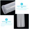 Beaupretty 6pcs Transparent Shaving Brush Travel Case with Adjustable Height Compact Shave Brush Holder for Luggage for Men Grooming Needs Random Style view 3