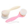 minkissy 2pcs Handle Facial Cleansing Brush Soft Fiber Exfoliating Tool for Deep Cleaning for Skin Care Portable and Lightweight for Travel Use view 1