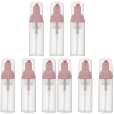 Beaupretty 9pcs Foaming Pump Bottle Travel-friendly Dispenser for Lash Shampoo Liquid Soap Compact Design Smooth for Home School Outdoor Use