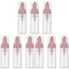 Beaupretty 9pcs Foaming Pump Bottle Travel-friendly Dispenser for Lash Shampoo Liquid Soap Compact Design Smooth for Home School Outdoor Use view 1