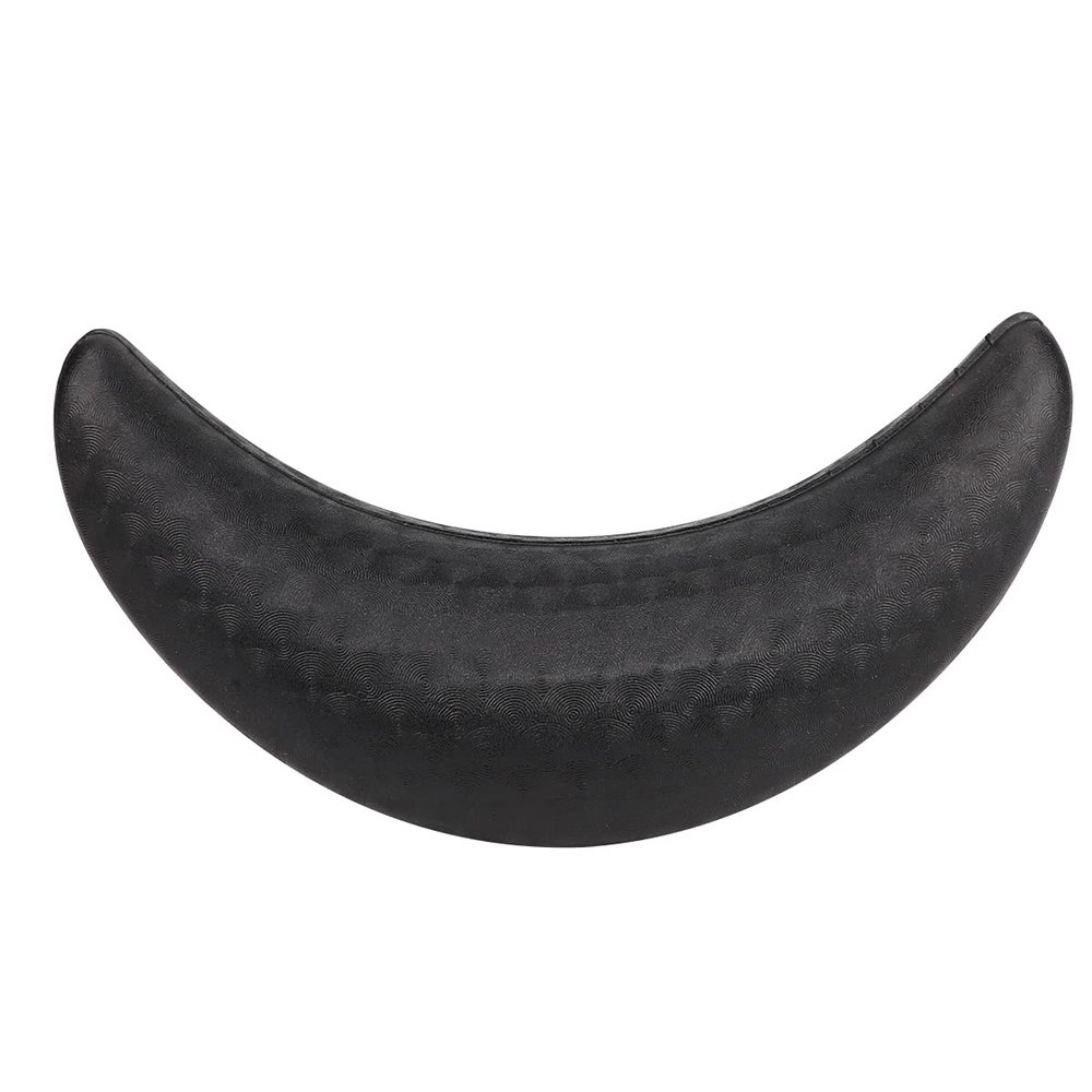 FERCAISH Shampoo Bowl Neck CushionLong-lasting Soft Silicone Hair Wash Neck Pillow - General Shampoo Bowl Neck Rest Pillow for Hairdressing Hair Washing Sink Basin Tool(Black)