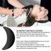 FERCAISH Shampoo Bowl Neck CushionLong-lasting Soft Silicone Hair Wash Neck Pillow - General Shampoo Bowl Neck Rest Pillow for Hairdressing Hair Washing Sink Basin Tool(Black) view 3