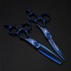 6.0 Inch Hair Cutting Scissors Kit, Professional Hair Cutting Scissors Shears Set, Hairdressing Scissors Kit,for Home, Salon, Barber(Blue) view 4