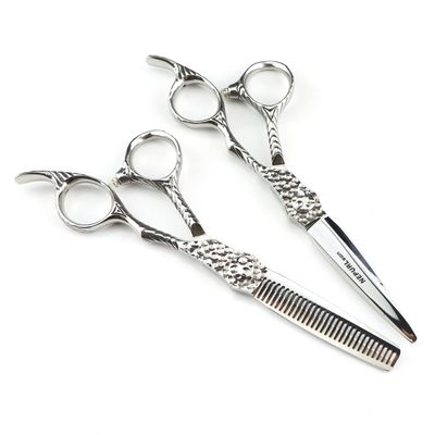 6.0 Inch Hair Cutting Scissors Set, Barber Scissors, Hair Cutting Scissors, Japan 440C Hair Cutting Shears, for Barber Or Home Use, Plus Bonus Faux Leather Case