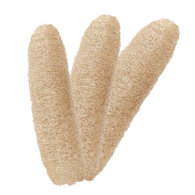 Bavokon 3 Loofah Luffa Loffa Lofa Loofa Scrubber Sponge,Natural Loofah Sponge,Exfoliatings Body Scrubber,Shower Loofah Sponge for Kids Men Women Dishes,Reusable Organic Loofah for Skin Exfoliatings