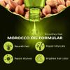 Hair Oil Serum for Frizzy Hair,Smooth & Shine Anti-frizz Hair Serum,Morocco Oil Silk Bright Hair Frizz-free Serum,Smoothing Natural Hair Care Essential Oil Reduce Dry,Curly,Wavy,Damaged Hair (2Pcs) view 3