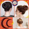 Hand Carved Crescent Moon Hair Accessories for Styling - 2 Wooden Hairpins and Hair Sticks for Women, 2 Sizes (Red) view 3