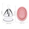 Beavorty 1set Silicone Makeup Brush Hanging Drying Basket Folding Tool for Efficient Makeup Brush Washing and Quick Drying Compact and Reusable Design view 2