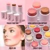 KIMUSE Multi Stick Trio Face Makeup, Cream Blush Stick for Cheeks & Lips, Contour Stick & Highlighter Makeup Sticks for All Skin view 2