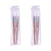 FRCOLOR 6pcs Nail Art Liner Brush Rose Gold Nail Gel Painting Tool for Manicure for Home and Salon Use Lightweight and Comfortable Design view 1