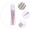 Beaupretty 6pcs Professional Nail Art Tool Rose Gold Drawing Pen for Manicure Nail Design Carving Lightweight Convenient for Artists and Enthusiasts view 3