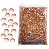 Hisenlee Nail Supplies Wholesale Golden Champagne 14400PCS Crystal Glass Rhinestone Luxury Design Stones for Professional Nail Art Studio (SS51.7-1.8mm) view 1