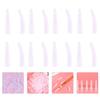 Beaupretty 5sets Eyelash Tweezers Protector Caps for Eyelash Grafting Tools Easy to Use Covers for Beauty Salons and Home Use Compatible Tweezers view 2