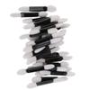 Disposable Dual Sided Eyeshadow Brush Comfortable Sponge Tipped Oval Makeup Applicator 50pcs Eye Shadow Stick Eye Shadow Applicators,Eye Shadow Stick,Eye Shadow Brush,Disposable Eye Shadow view 4