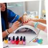 Mobestech Nail Art Palette Mixing Tray Spatula 10 Makeup Palette Set for Foundation Pigment Mixing Professional Nail Art Tools view 3