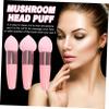 FRCOLOR 3pcs Beauty Makeup Tools Dual-ended Sponge Applicators for Foundation Blush and Powder for All Skin Types Quick Handy Use for Various Cosmetics view 4