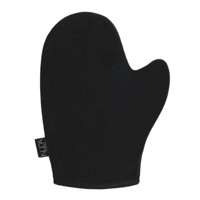 Nuda Self Tanning Mitt with Thumb, Soft Velvet Applicator, Reusable and Machine Washable, Streak Free Sunless Tan, Protects Hands from Stains, Smooth, Even, Long Lasting Tan Self Tanner Application