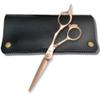 Gold Hair Cutting Shears for Professional Hairdresser - 6" Gold Hair Scissors - Japanese 440C Steel - Super Hard, Sharp Cutting Edge - Saki Shears Tsuru Gold view 1