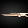 Gold Hair Cutting Shears for Professional Hairdresser - 6" Gold Hair Scissors - Japanese 440C Steel - Super Hard, Sharp Cutting Edge - Saki Shears Tsuru Gold view 3
