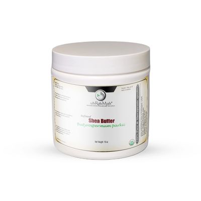 Organic Refined Shea Butter  Unscented & Smooth Texture  Premium Cosmetic Grade Shea Butter for Skincare, Hair Care, Soap Making, Lotions, Balms & DIY Formulations | France (Net Wt. 0.45 kg / 1 lb)