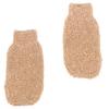 STAHAD 2pcs Scrub Gloves Loofah Back Strap Exfoliating Sponge Exfoliating Gloves Body Scrub Brush Bath Gloves Glove Washcloth Hair Towels for Women Mittens Spa Ramie Jute Miss Sponge Mat view 3