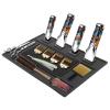 MoyRetty Magnetic Barber Organizer Mat for Clippers(17.7'' x 11.8''), Professional Anti-Slip Heat-Resistant Silicone Pad for Hair Stylist Supplies- 4 Magnets view 1