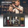 MoyRetty Magnetic Barber Organizer Mat for Clippers(17.7'' x 11.8''), Professional Anti-Slip Heat-Resistant Silicone Pad for Hair Stylist Supplies- 4 Magnets view 4
