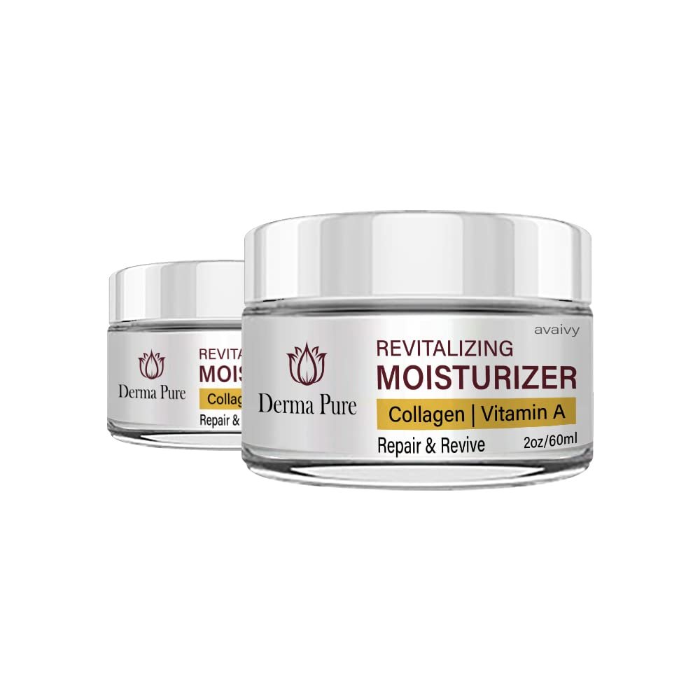 Avaivy (2 Pack) Derma Pure - Derma Pure Revitalizing Moisturizer Face Cream