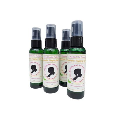 Beautiful Hair Product with Peppermint Oil and Jojoba, Soothing Scalp Treatment with No Product Build-Up, Mineral Oil and Petroleum Free (SISTERLOCKS Brand, 2 oz. pack of 4)