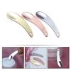 minkissy 6pcs Zinc Alloy Cosmetic Spoon Facial Cream Spatulas for Beauty Eye Cream Serum Application for Home Travel Use Easy to Clean view 4