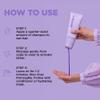 DESIGNME FAB.ME Toning Purple Shampoo for Blonde, Grey & Brassy Hair view 4