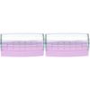 minkissy 2pcs Professional Nail Drill Bits Storage Box Nail Grinding Case Organizer for Easy Access and Storage Made from Plastic Material view 1