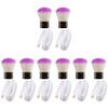 minkissy 8pcs Dip Powder Trays Containers Kit Brush Nail Art Tools for Dip Nails for Home Manicure view 1