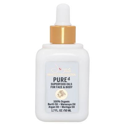 Miracle Elixir Collection Joyce Giraud Pure4 Face & Body Superfood Oils, 100% Organic, Suitable for All Skin Types, 1.7 Fl. Oz